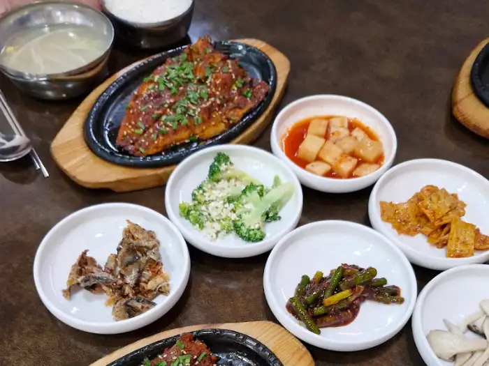 황태구이와 밑반찬