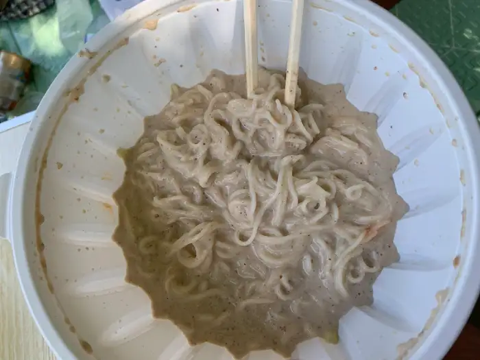 포장된 콩국수