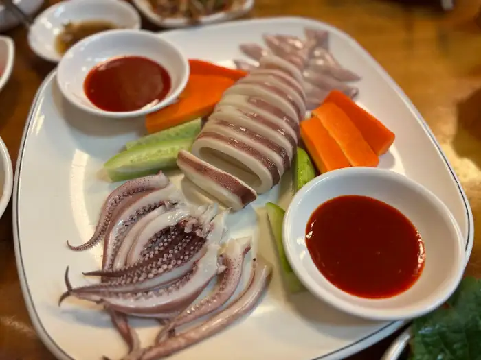 오징어 숙회