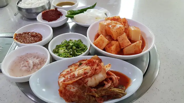배추김치와 깍두기