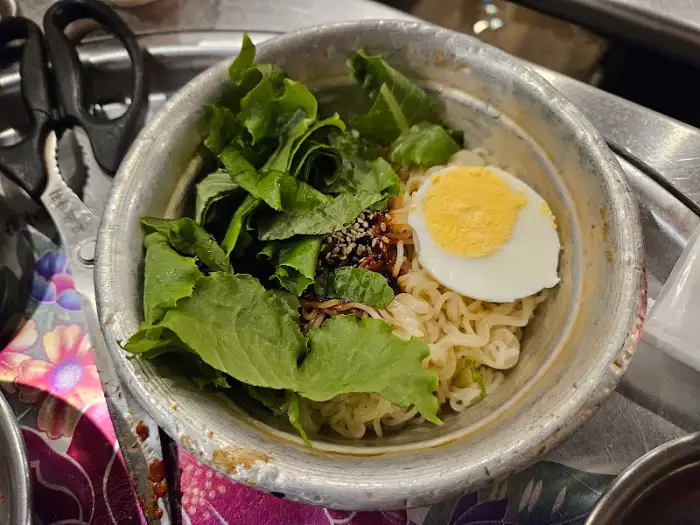 비빔면 한 그릇