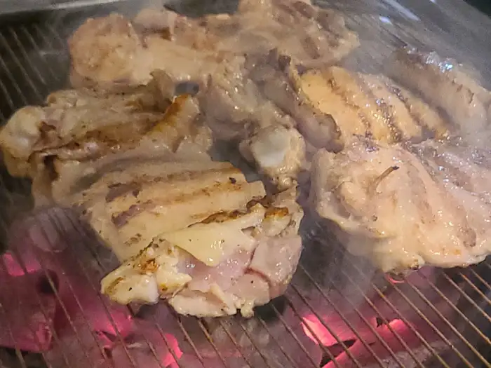 '옥도'라고 새겨진 왕새송이 버섯