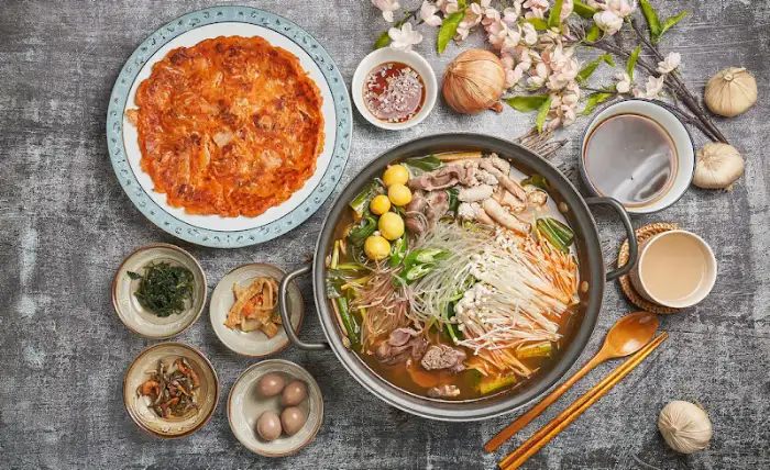음식 세팅
