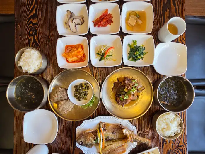 산장한정식 장정식 한상차림