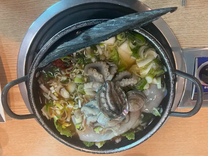 칼국수 근접 촬영