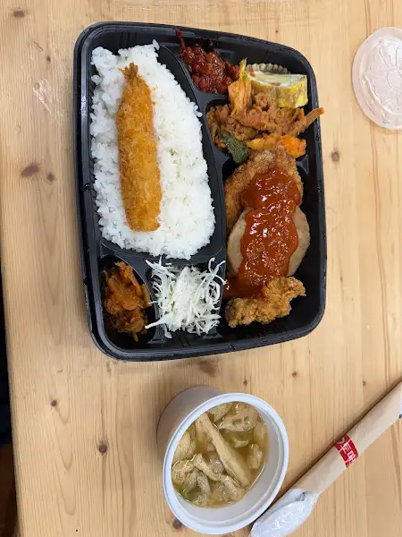 다양한 구성의 도시락