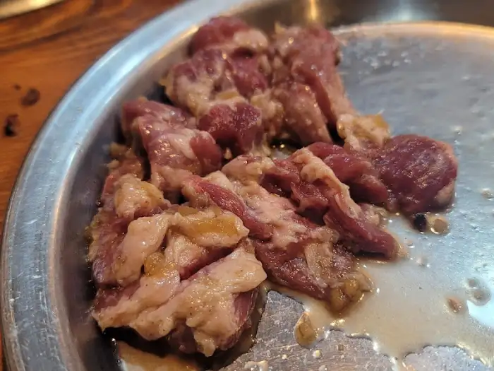 갈매기살 구이 준비