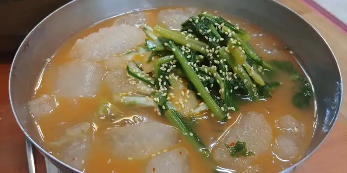 열무냉국수