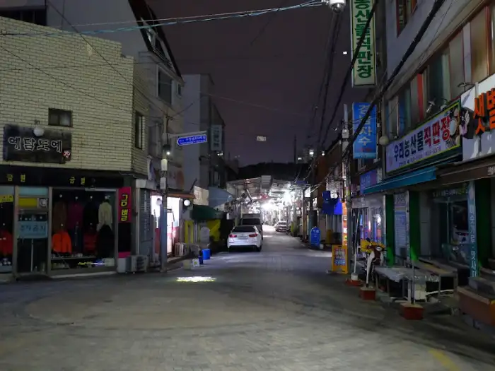 시장 거리의 모습