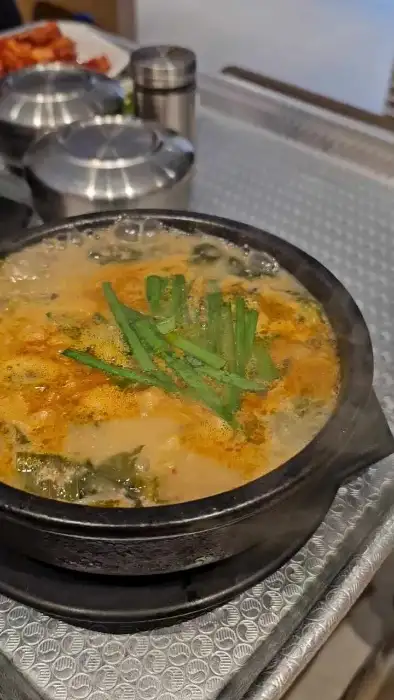 장어탕 클로즈업
