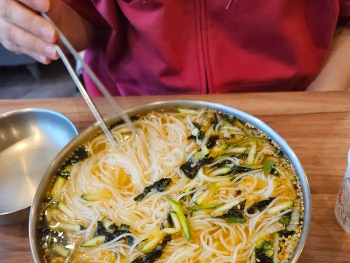 경주잔치집 콩국수 비빔
