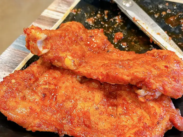 북한강 막국수 닭갈비 삼봉직영점 닭갈비 근접샷