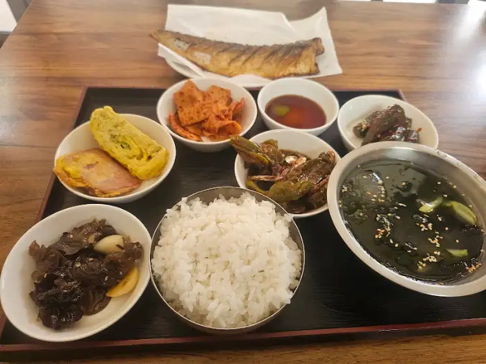 고등어백반 한 상 차림