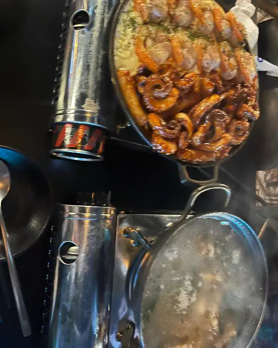 치즈쭈새우 메뉴 클로즈업