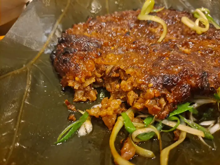 연잎에 싼 떡갈비