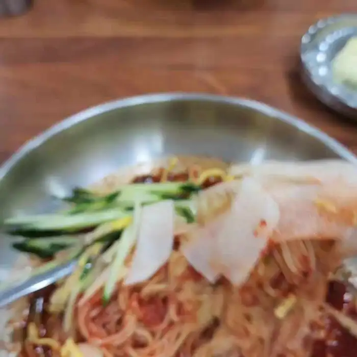 면발과 육전의 조화