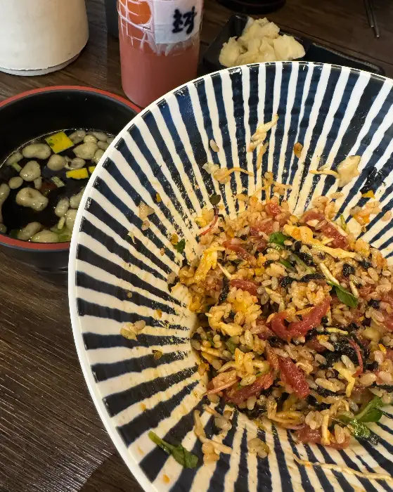비빔밥 메뉴의 모습