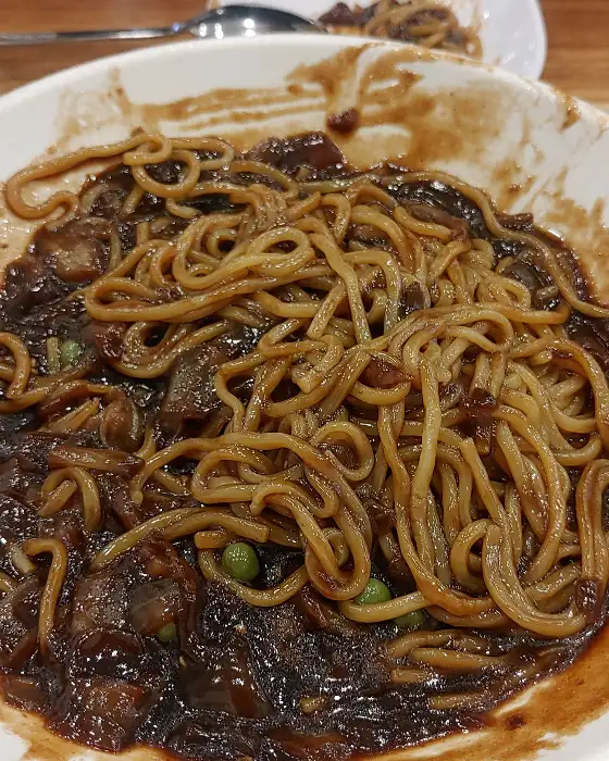 짜장면 클로즈업