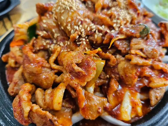 제육볶음 클로즈업