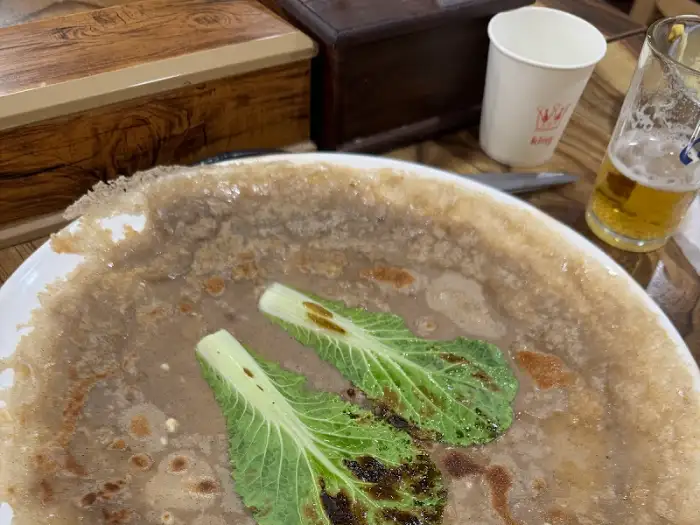 매콤한 등갈비찜의 모습