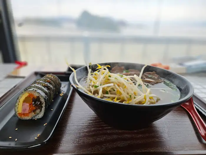 온국수와 김밥