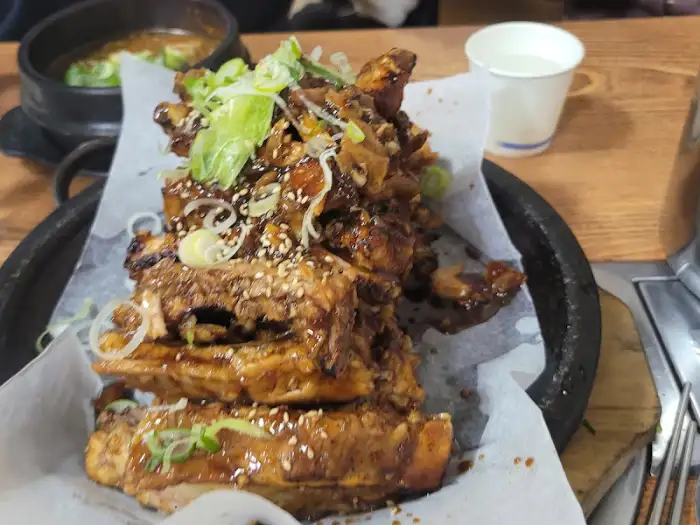 가까이서 본 등갈비