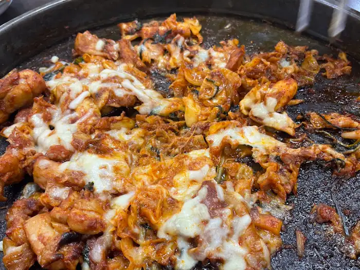 닭갈비와 치즈