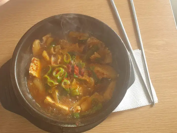 매콤 순두부의 먹음직스러운 모습