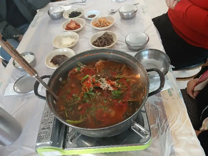 매운탕과 밥