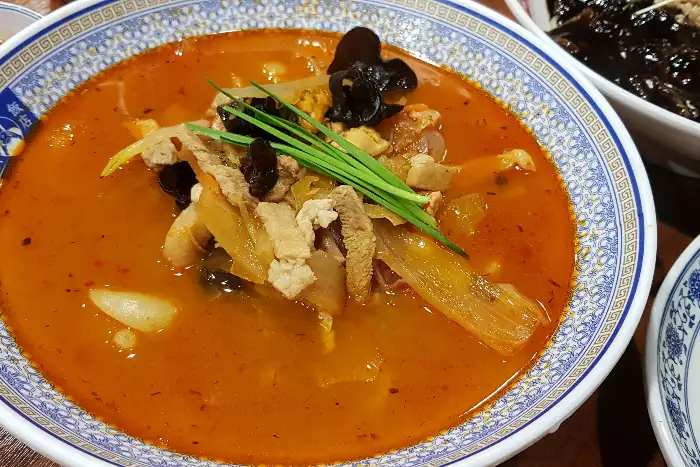 소고기 짬뽕 클로즈업