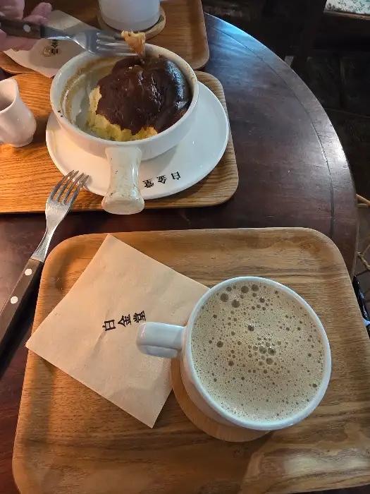 백금당 커피와 디저트