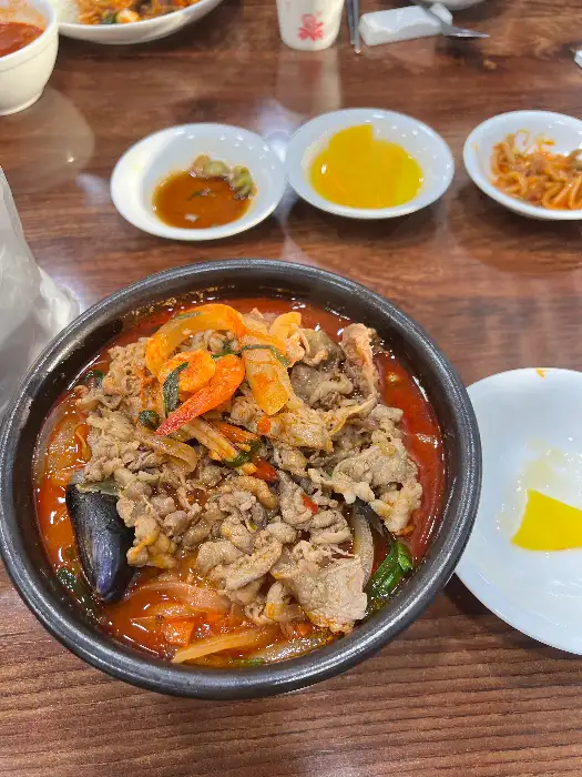 하이보 음식 사진 - 차돌 짬뽕밥