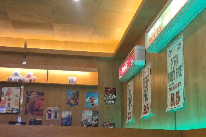 베트남 음식점 내부 인테리어