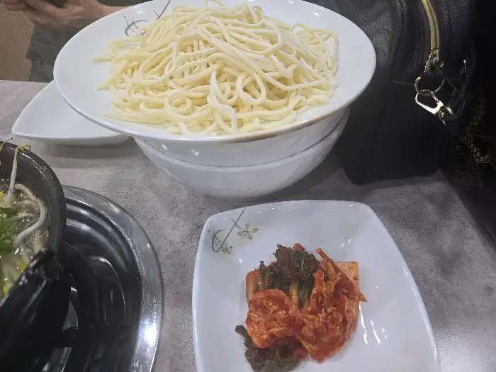 칼국수 생면