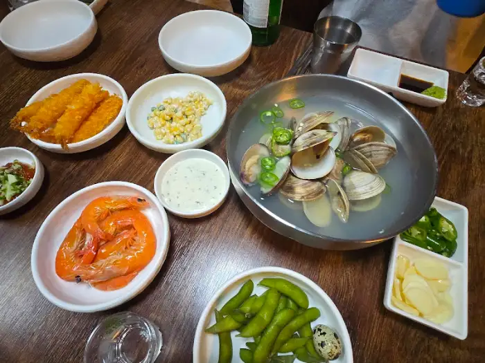 조개탕의 모습, 시원하고 개운한 국물이 특징