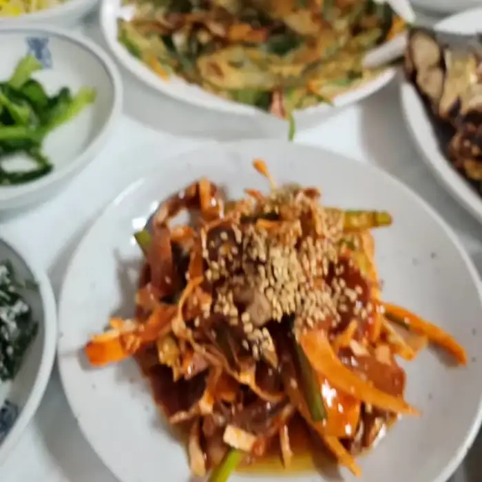 멸치회무침