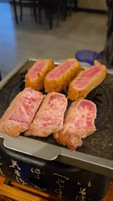 직접 구워 먹는 규카츠