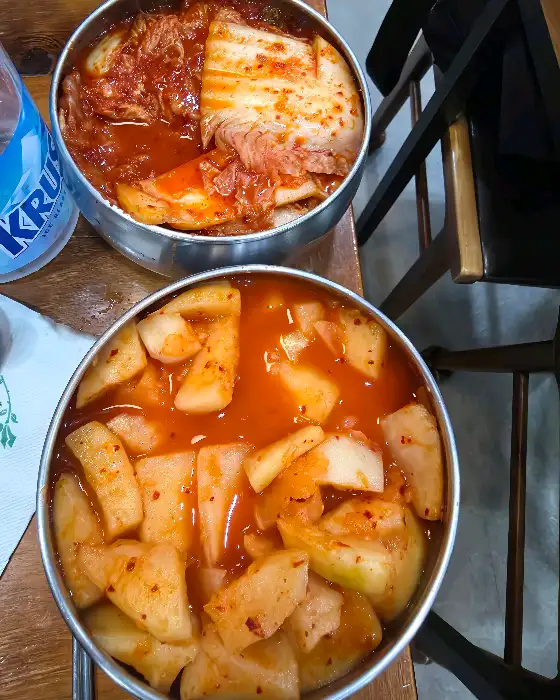 김치와 깍두기