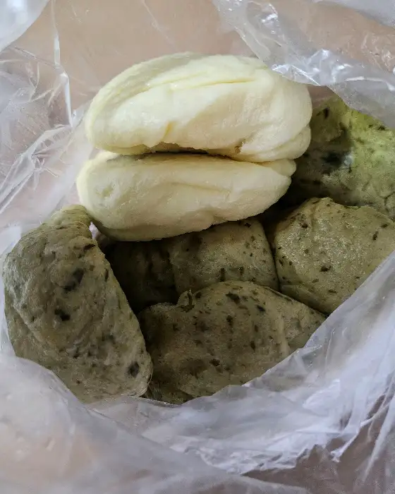 진열된 찐빵들