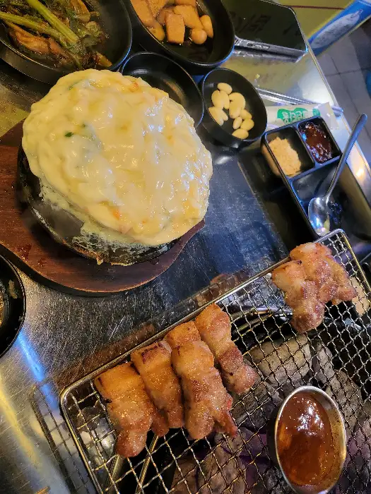 아양짚 우대갈비와 반찬