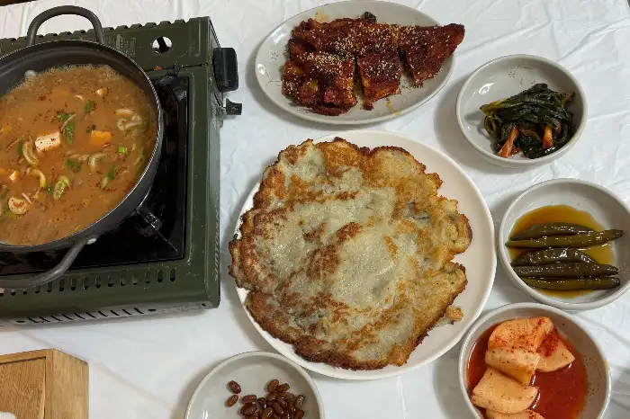 푸짐한 감자전