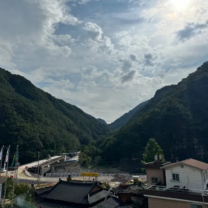 청량산의 풍경