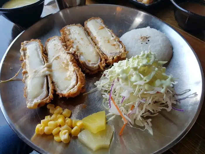 치즈 돈까스 플레이트