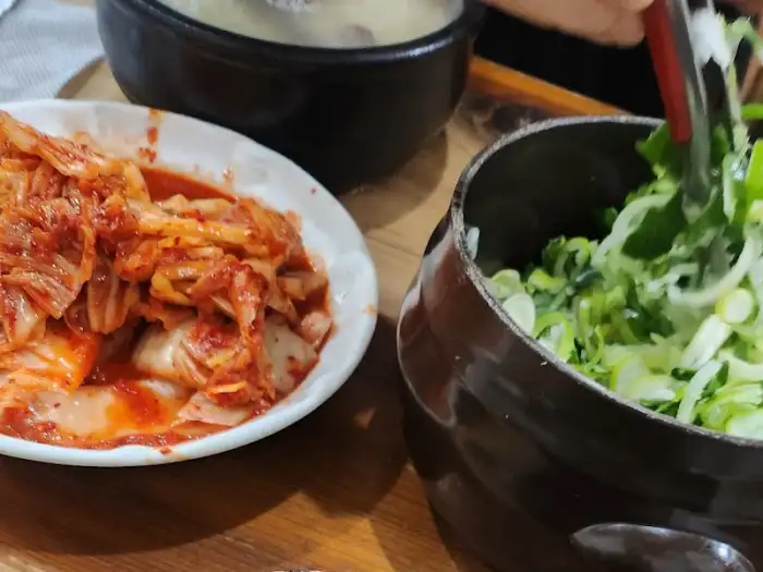 김치, 파, 설렁탕