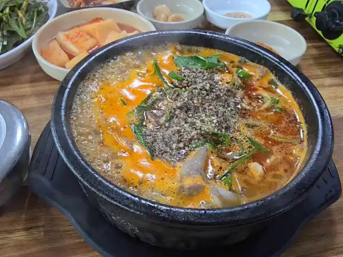 순대국 클로즈업
