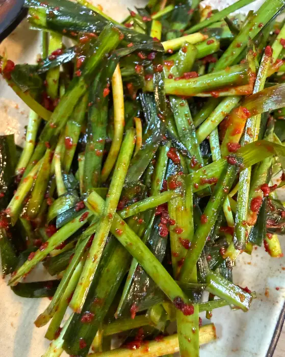 부추무침
