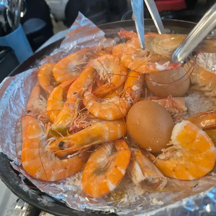 신선한 대하구이