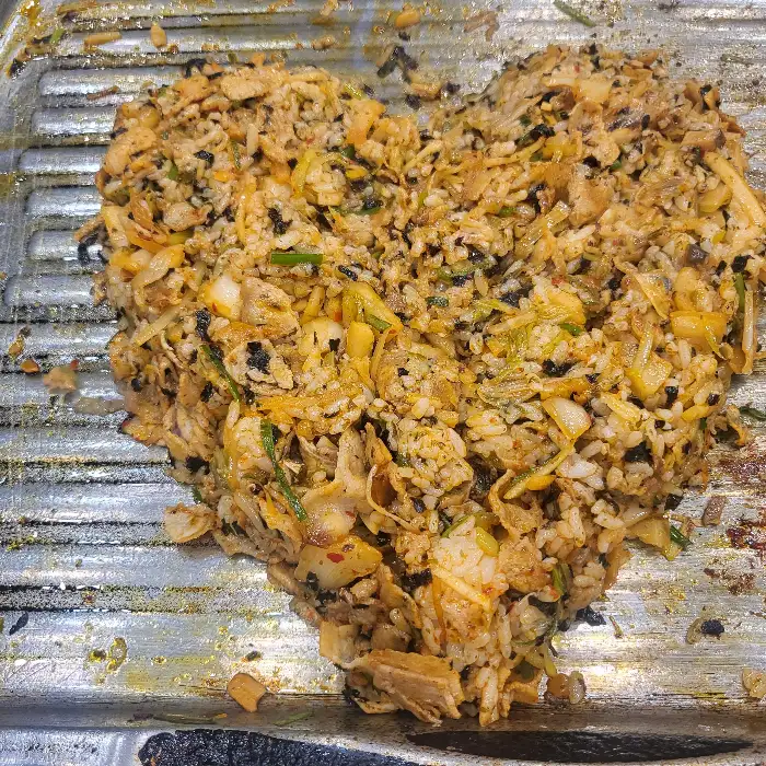 하트 모양 볶음밥