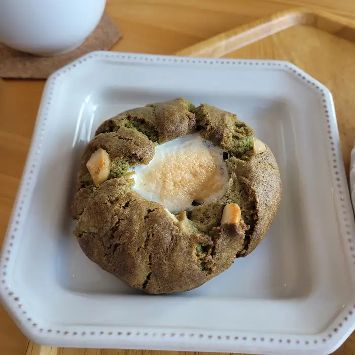 말차 치즈 케이크