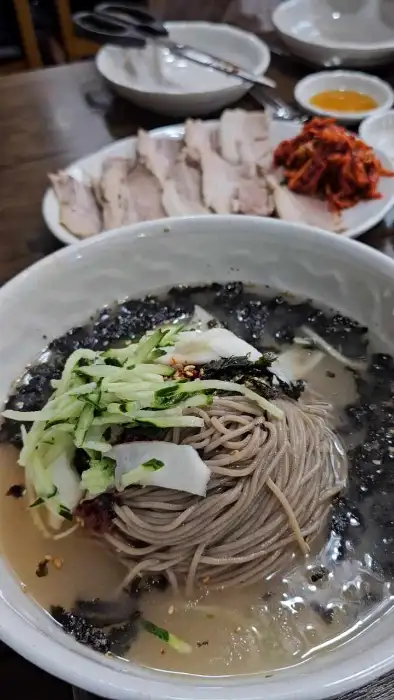 수육과 막국수